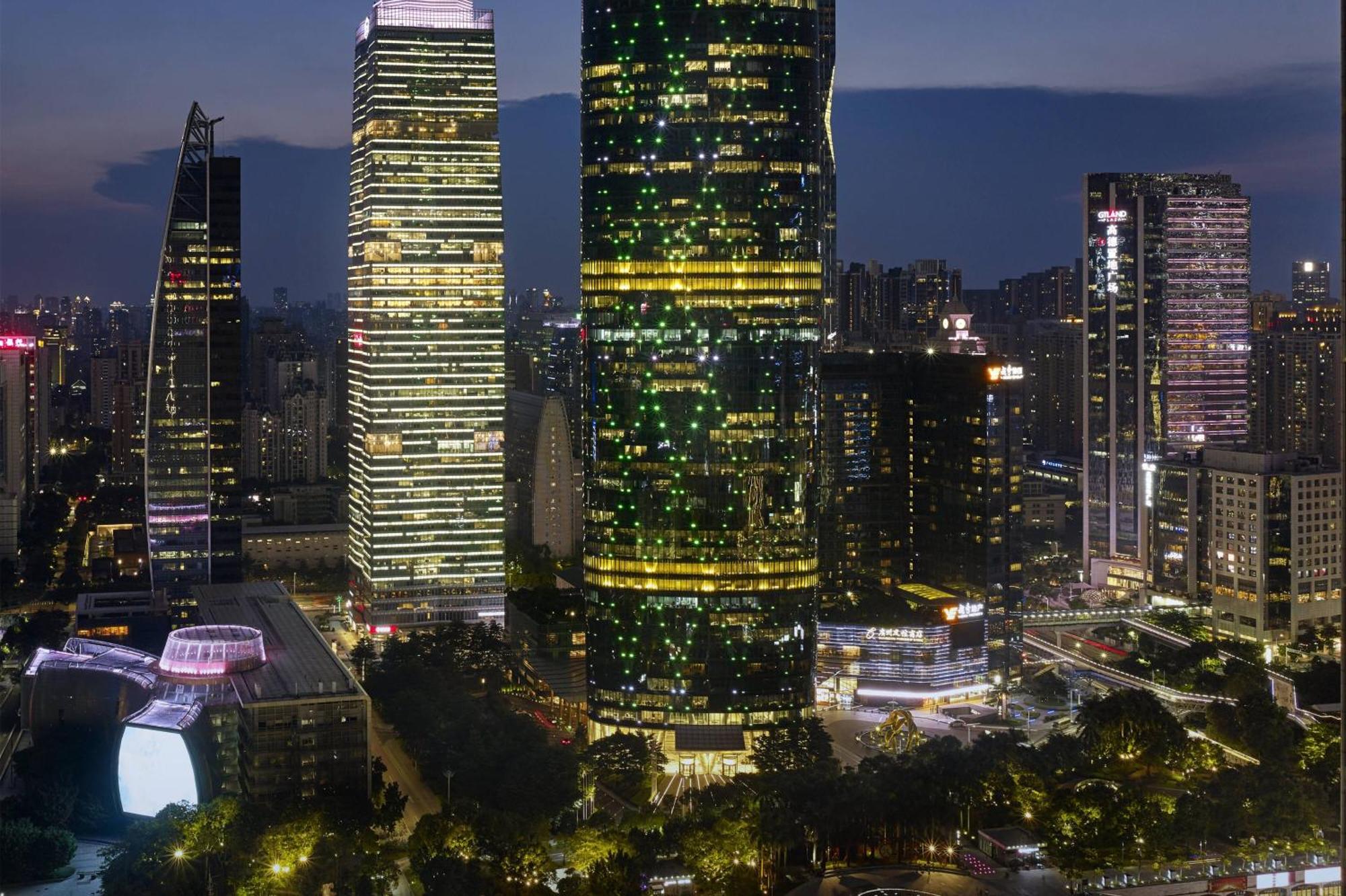 The Ritz-Carlton, Guangzhou Hotel Exterior foto