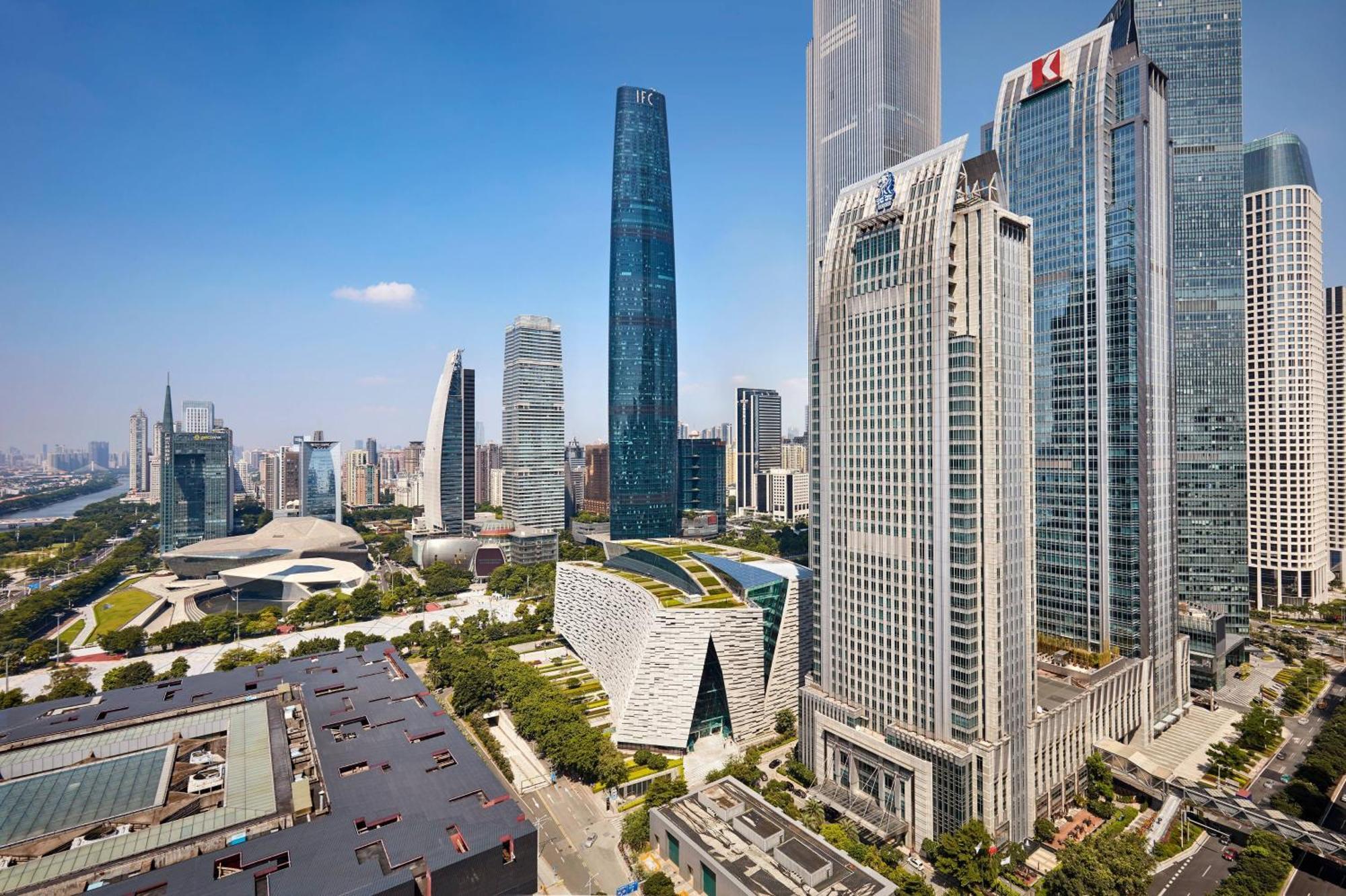 The Ritz-Carlton, Guangzhou Hotel Exterior foto