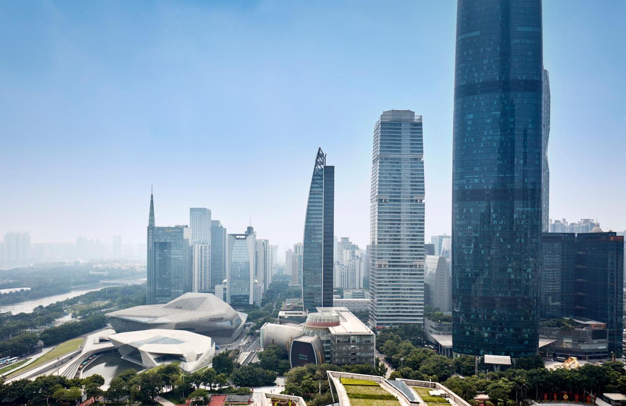 The Ritz-Carlton, Guangzhou Hotel Exterior foto
