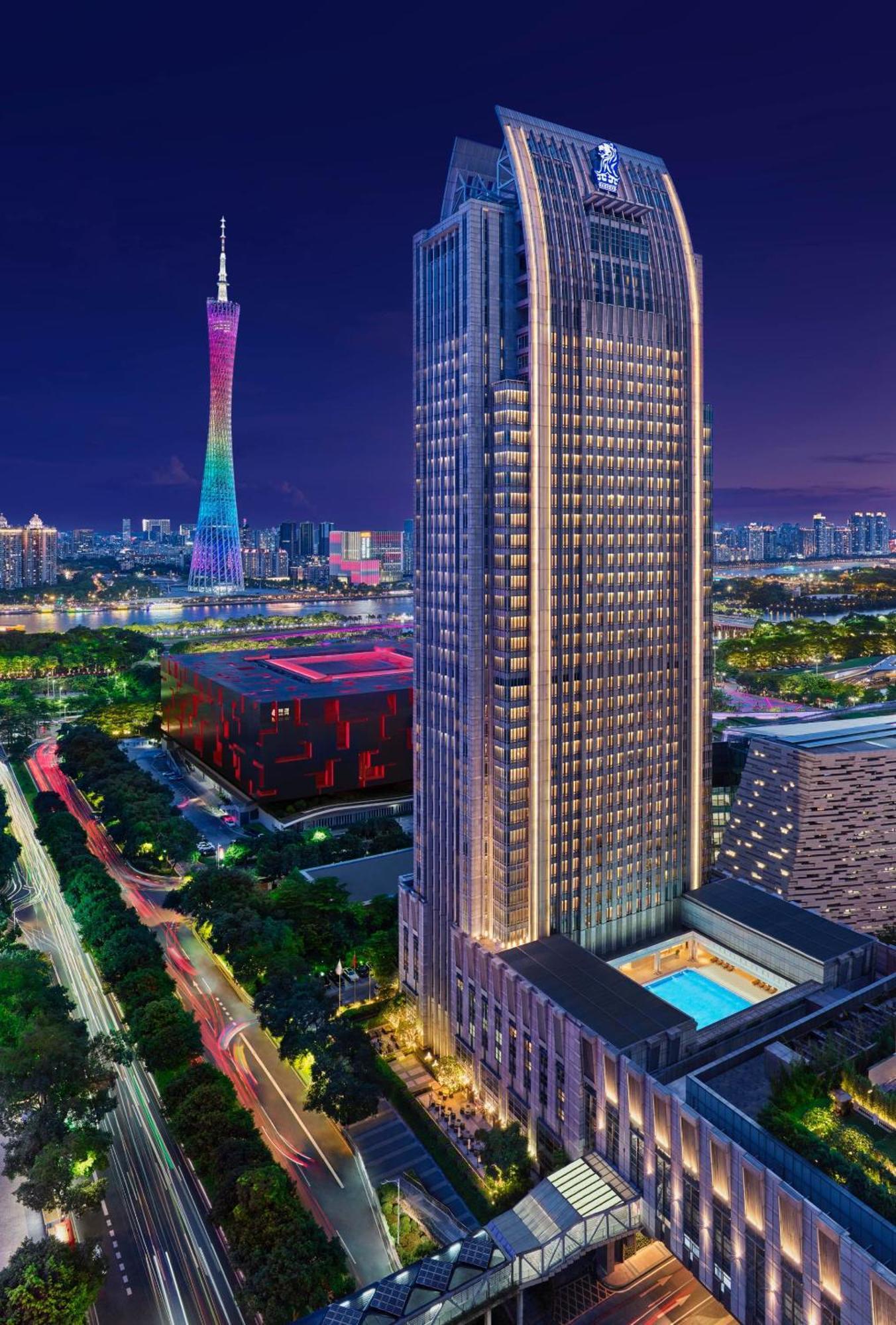 The Ritz-Carlton, Guangzhou Hotel Exterior foto