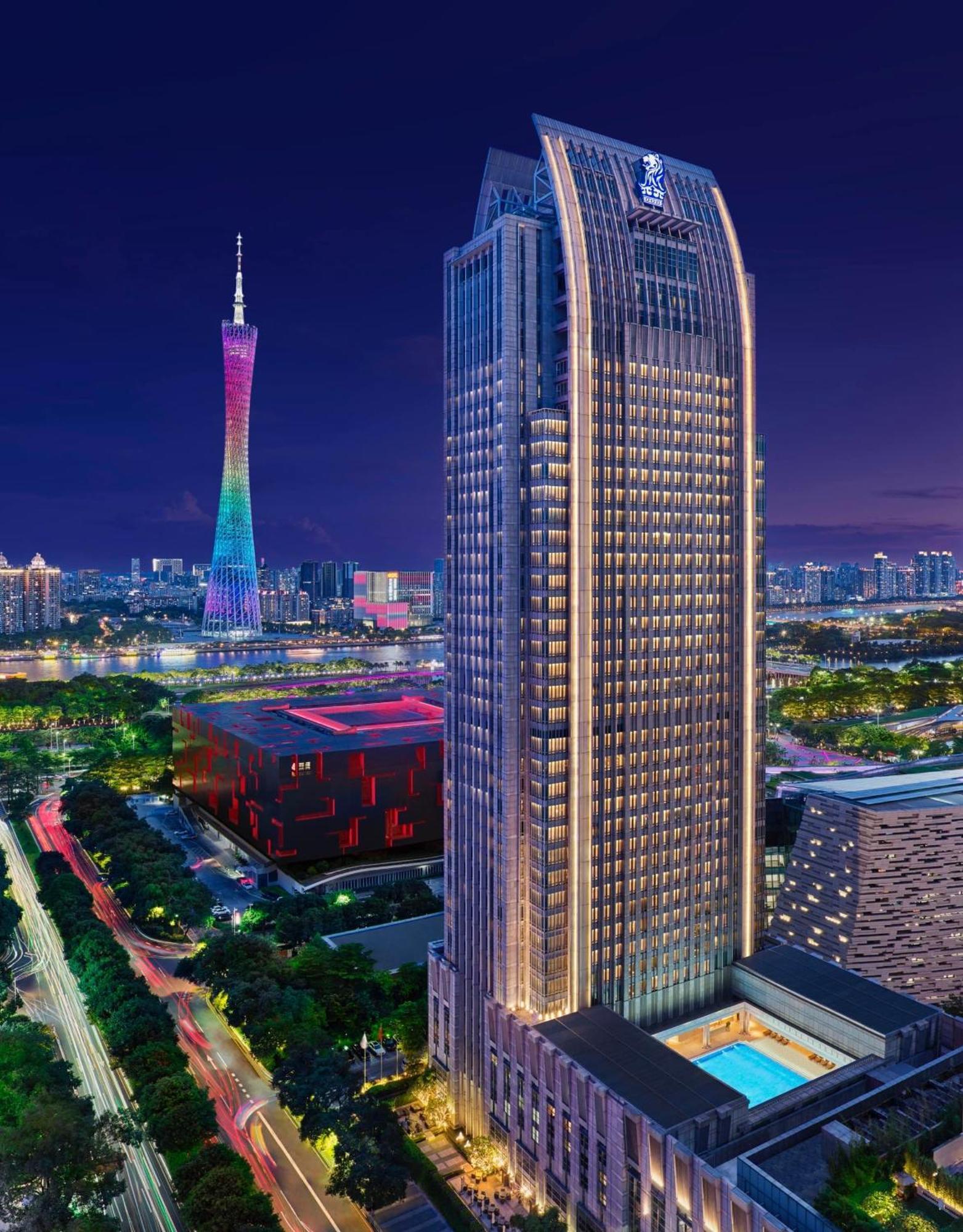 The Ritz-Carlton, Guangzhou Hotel Exterior foto