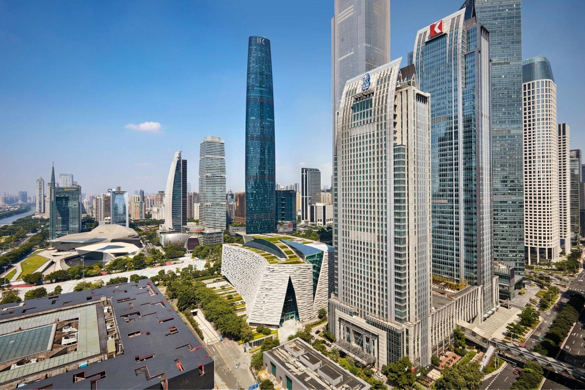 The Ritz-Carlton, Guangzhou Hotel Exterior foto
